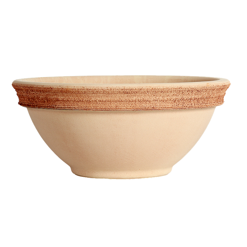 Ciotola Ciclamino Terracotta Graffiata | Degrea: Produzione di vasi in terracotta