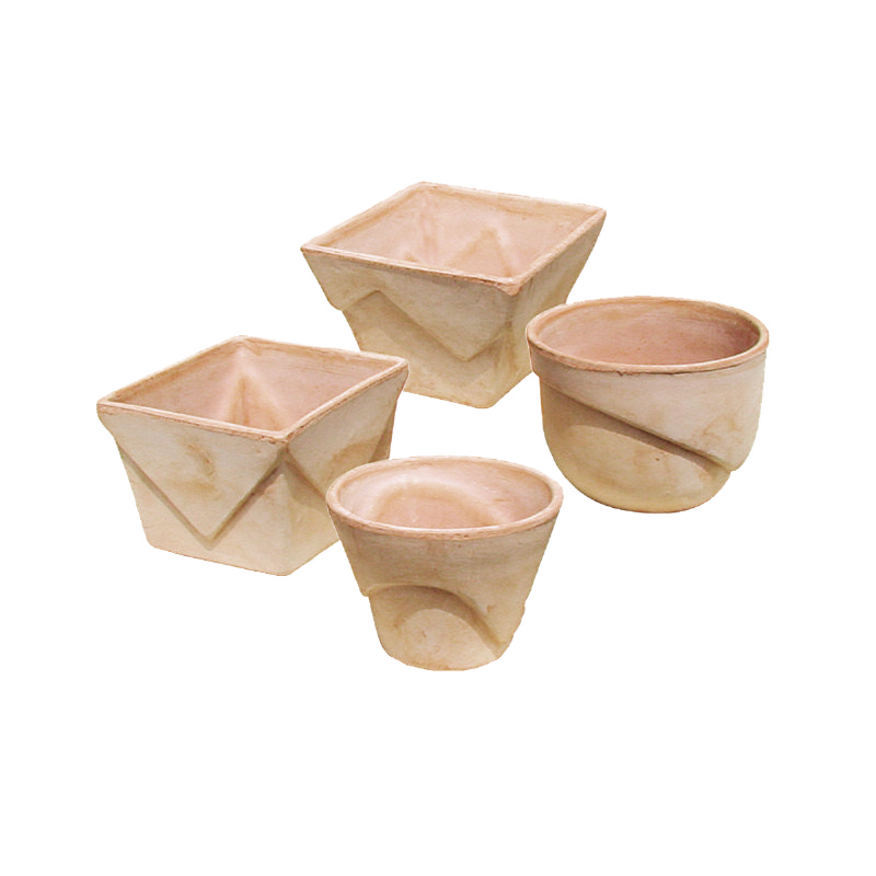 Baby Pot Liscio Terracotta Oasi Contemporanea | Degrea: Produzione di vasi in terracotta