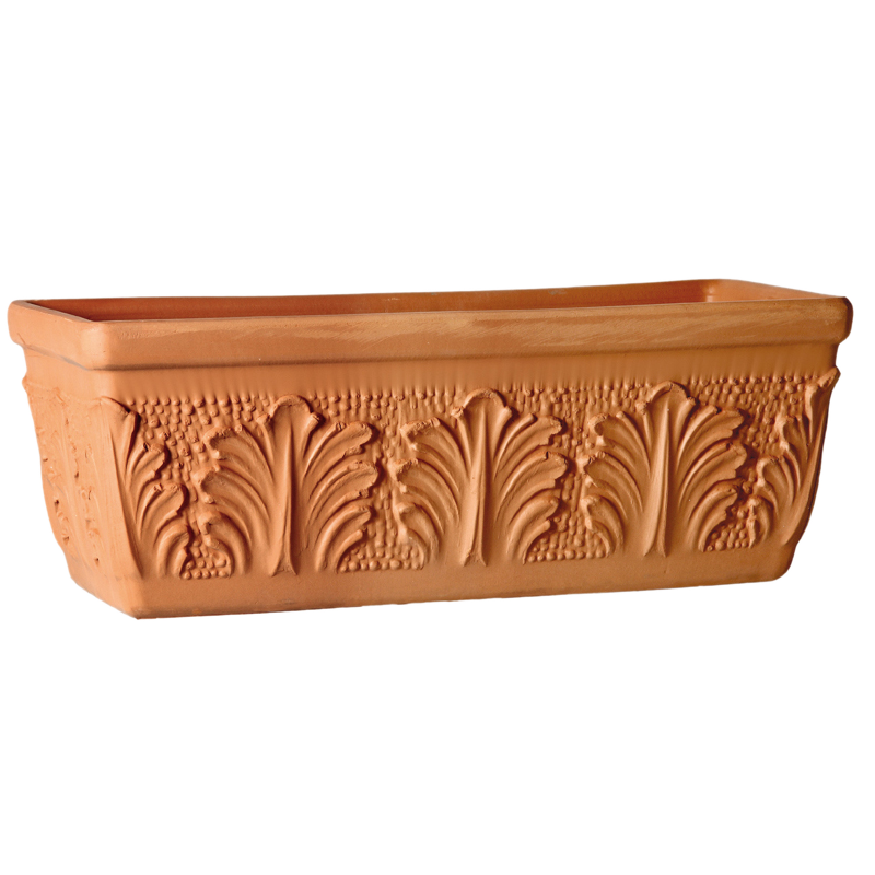 Cassetta Roma Terracotta Classica | Degrea: Produzione di vasi in terracotta