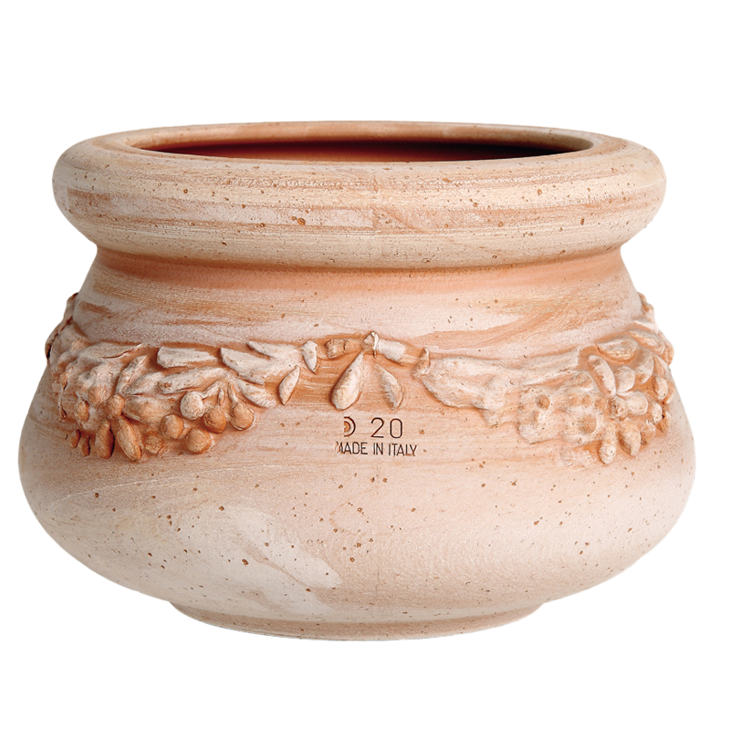 Ciotola Arezzo Terracotta Oasi | Degrea: Produzione di vasi in terracotta