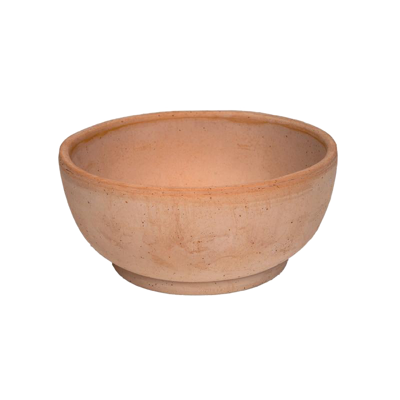 Ciotola Liscia Terracotta Oasi Contemporanea | Degrea: Produzione di vasi in terracotta
