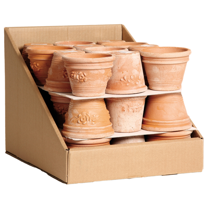 Montecalcino Box Terracotta Oasi | Degrea: Produzione di vasi in terracotta