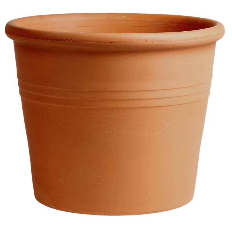 Vaso Cilindro Terracotta Classica | Degrea: Produzione di vasi in terracotta